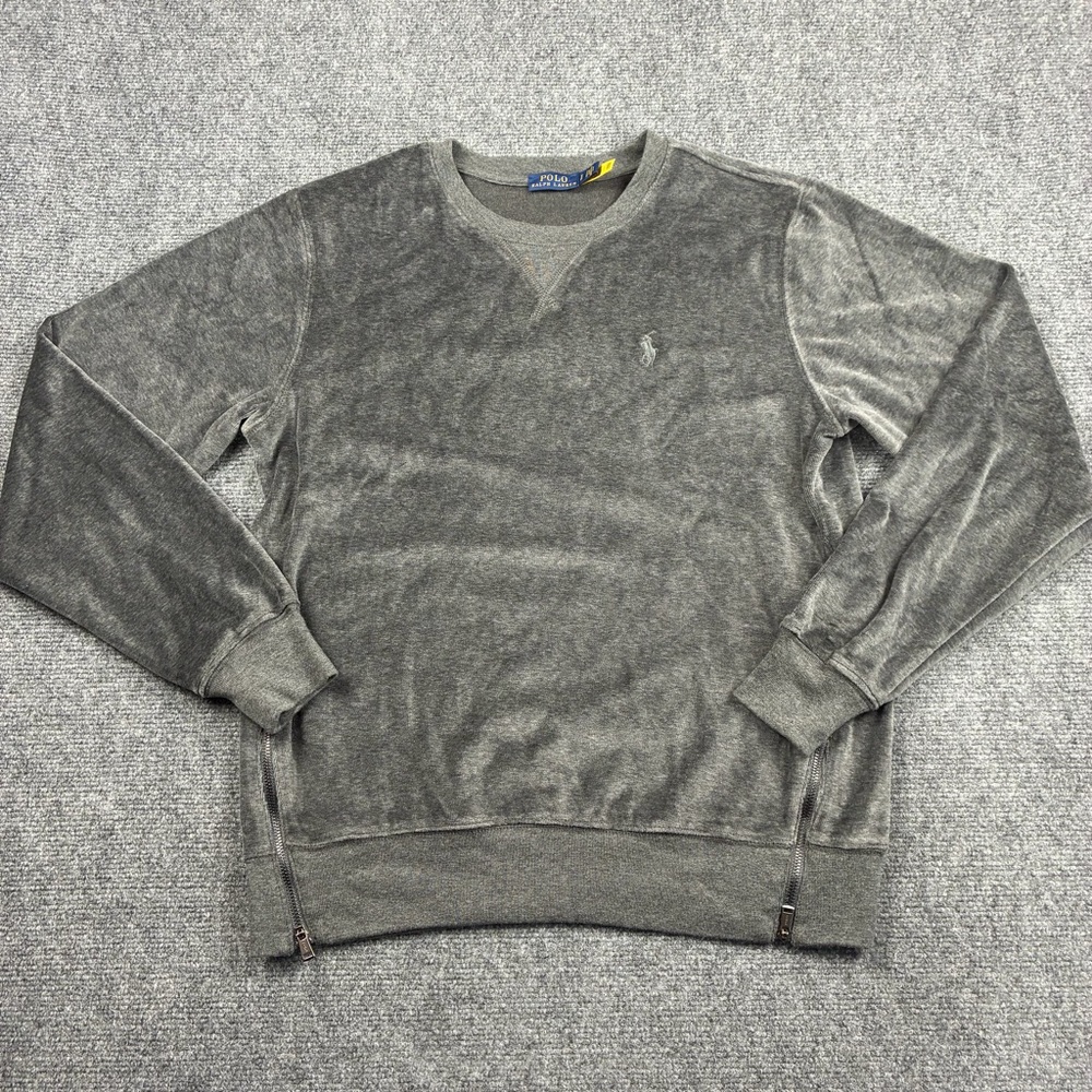 Polo Ralph Lauren Women’s Crewneck Velour Sweatshirt